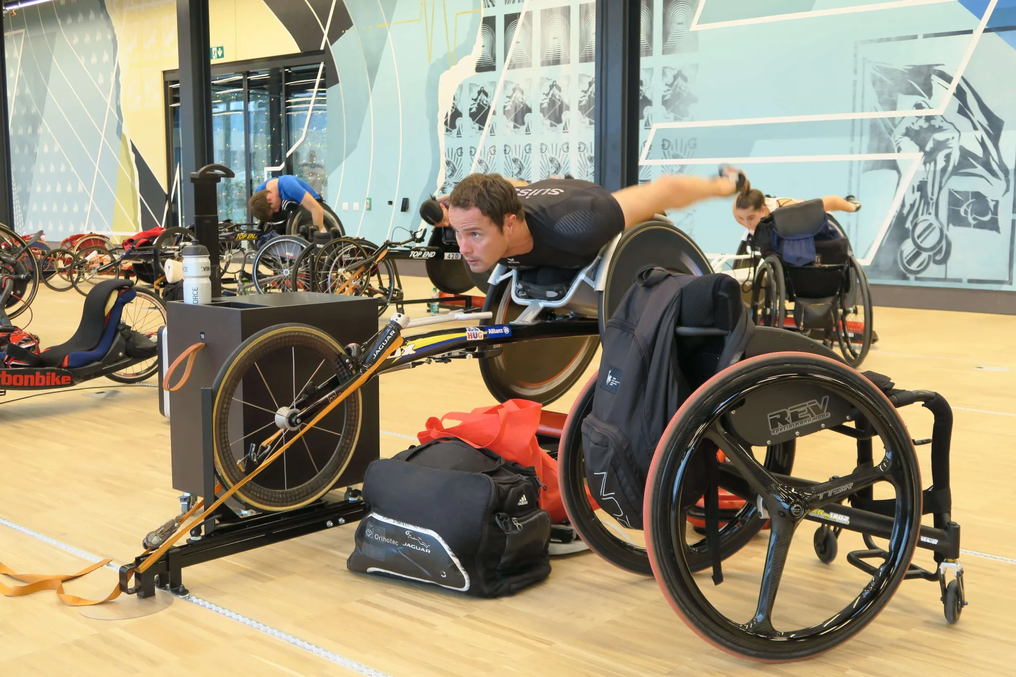 Rollen-Trainingshalle Schweizer Paraplegiker Stiftung