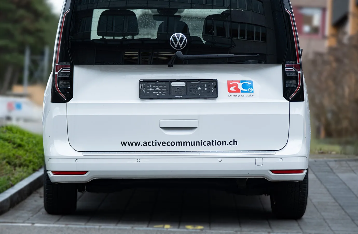 VW Caddy Rückseite