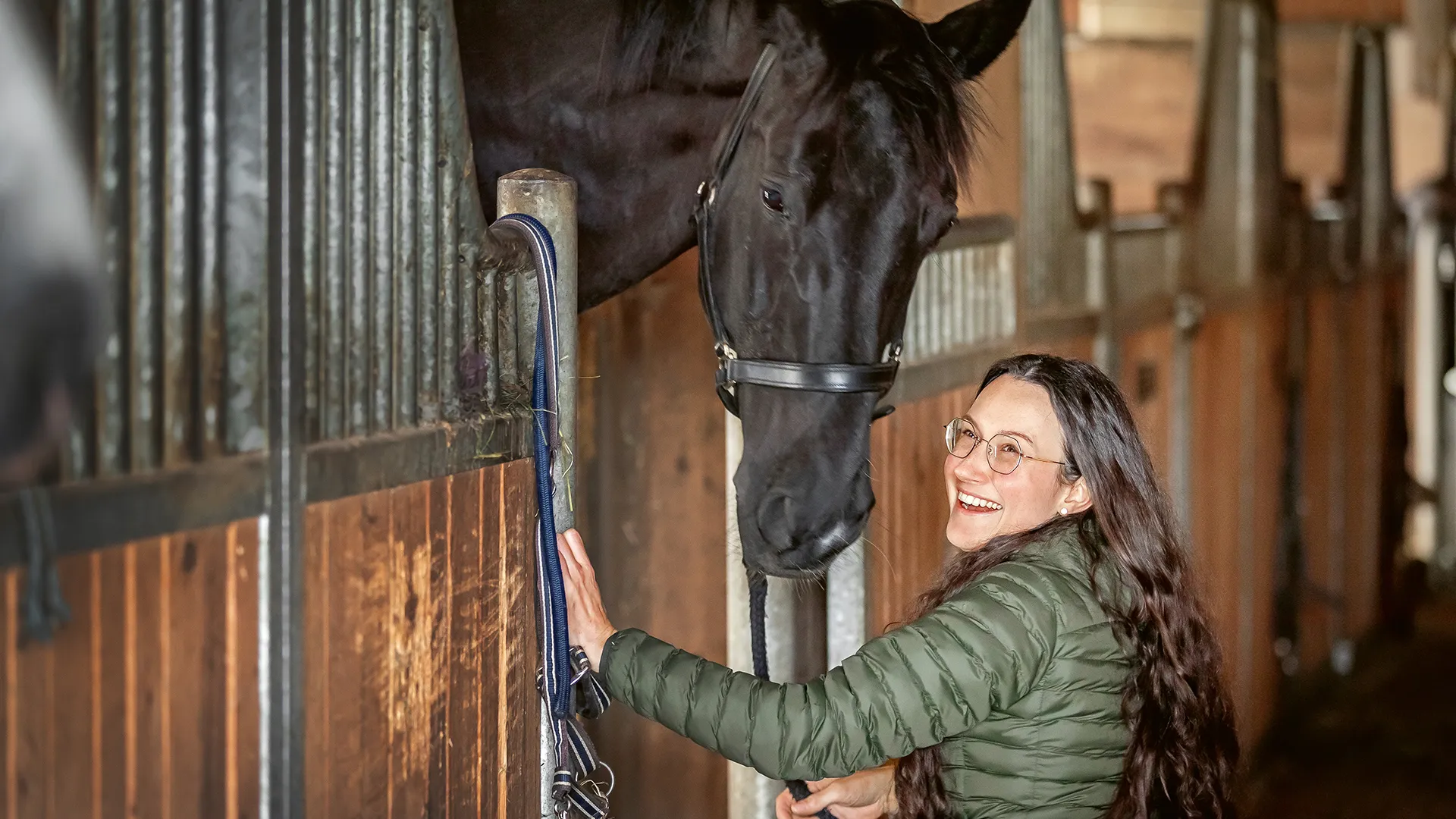 Nicole Kälin und Pferd Da Vinci