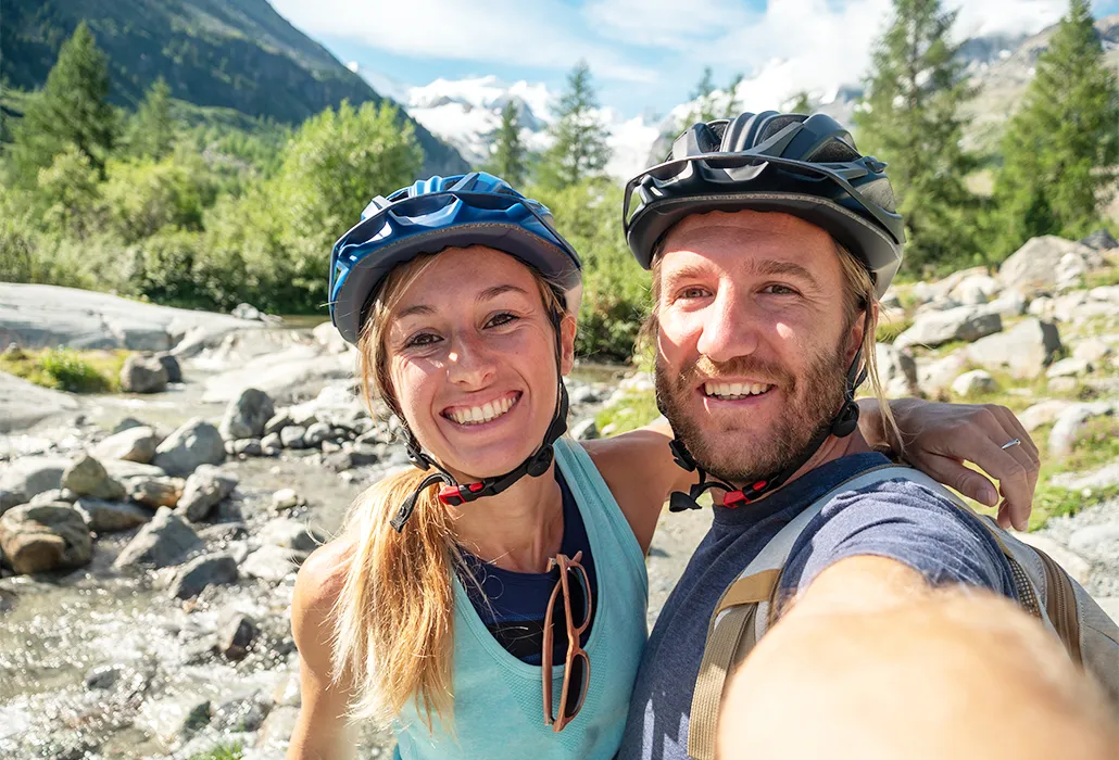 Mitgliedschaft schenken Bike-Paar