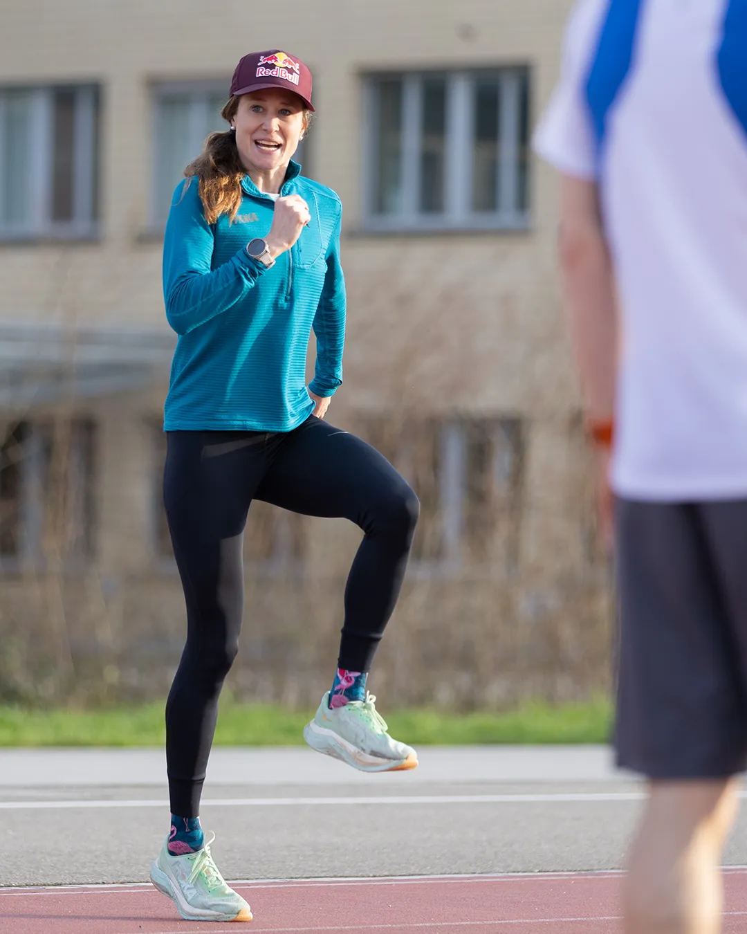 Judith Wyder beim Training