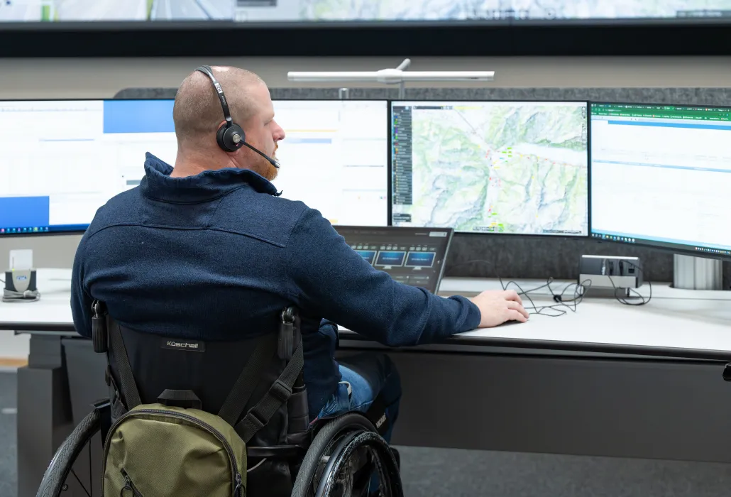 Heiri Dürst bei der Polizei