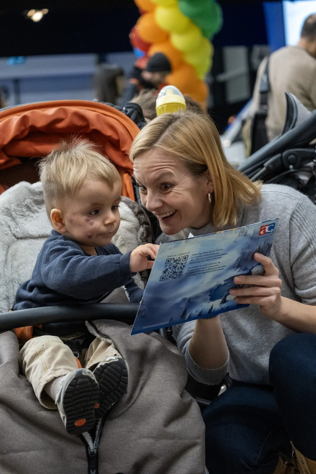 Der Active-Adventskalender bereitet den Besucher:innen viel Freude.