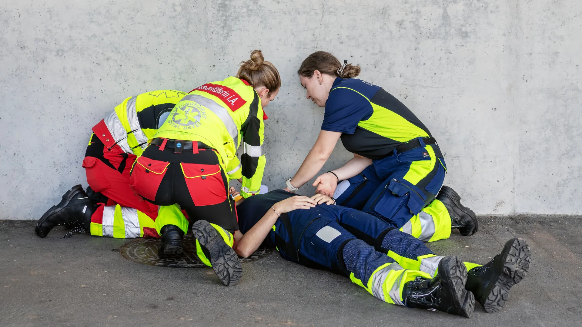 Übung Rettungssituation SIRMED