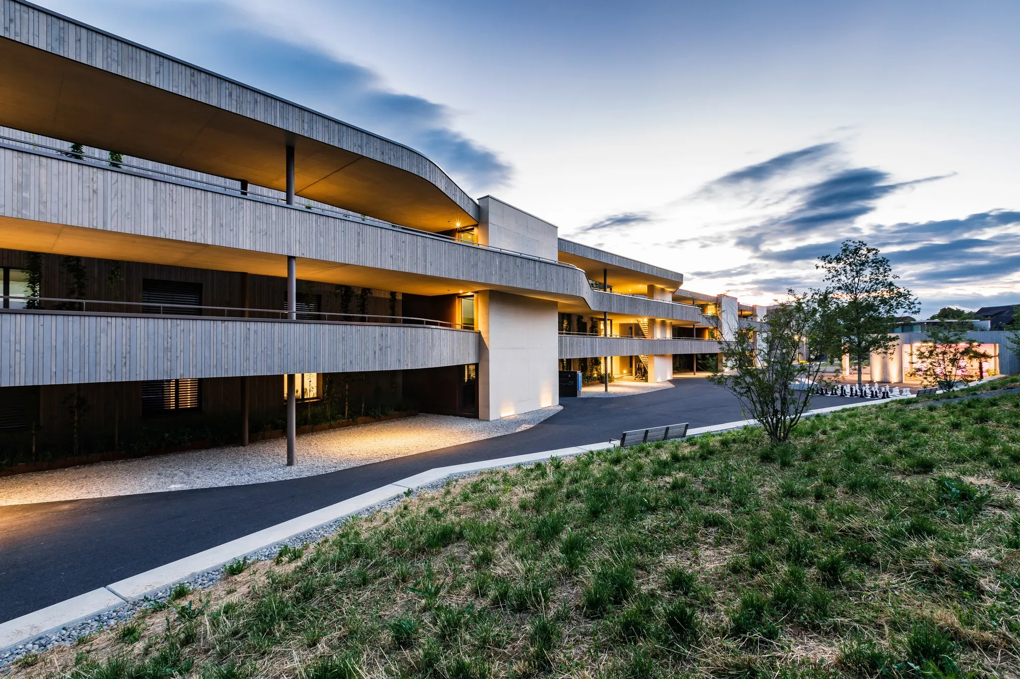 Vue extérieure du bâtiment - ParaColoc Schenkon