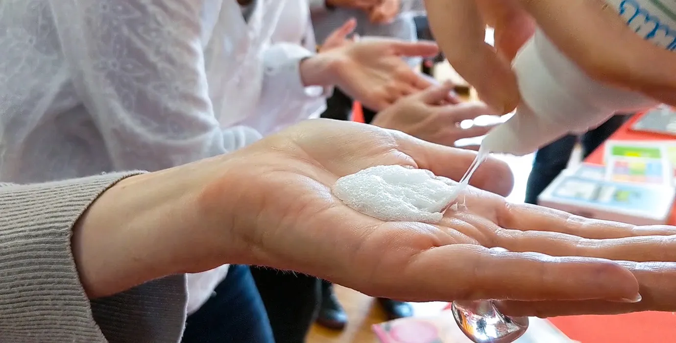 Der Happy Senso Sinnes Gel, welcher bis zu vier Sinne stimuliert, wurde sehr gerne getestet.