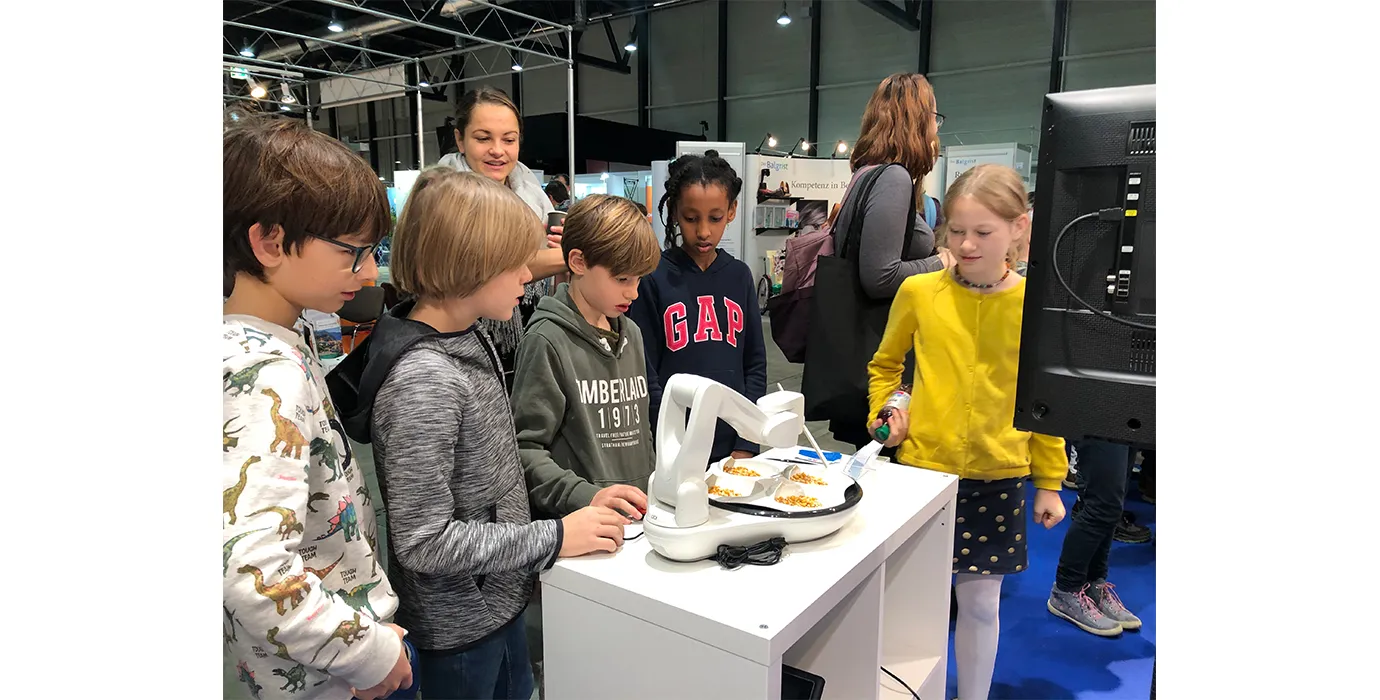 Am Freitag besuchten 34 Schulklassen die Swiss Handicap-Messe.