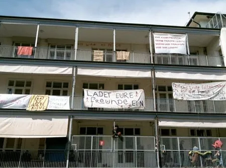 Das ehemalige Basler Kinderspital: Hier stürzte Simon Hitzinger 12 Meter in die Tiefe.