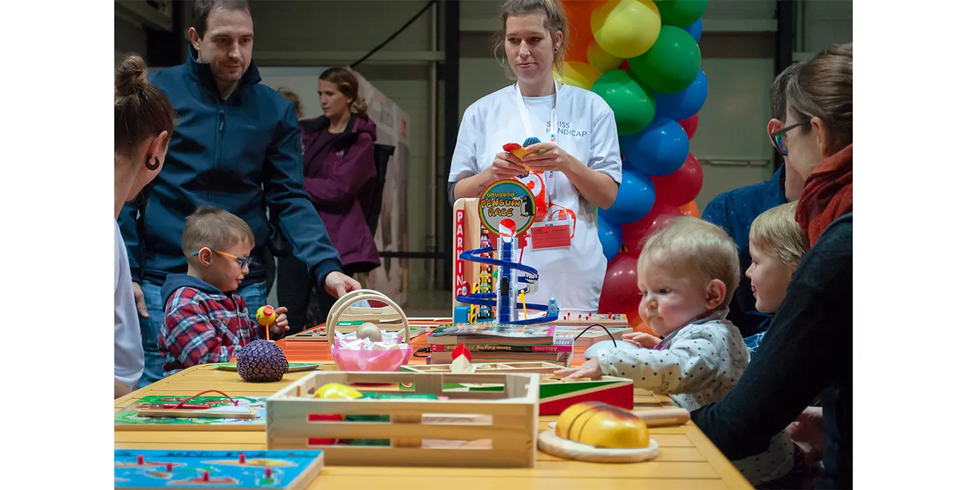 Spielsachen soweit das Auge reicht.