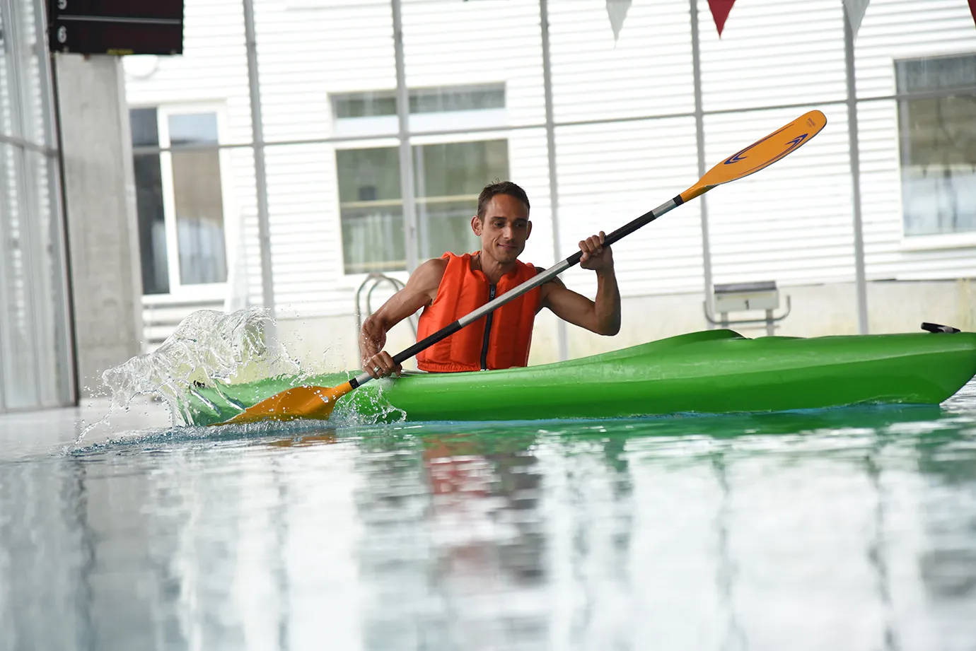 Sporttherapie Kajak